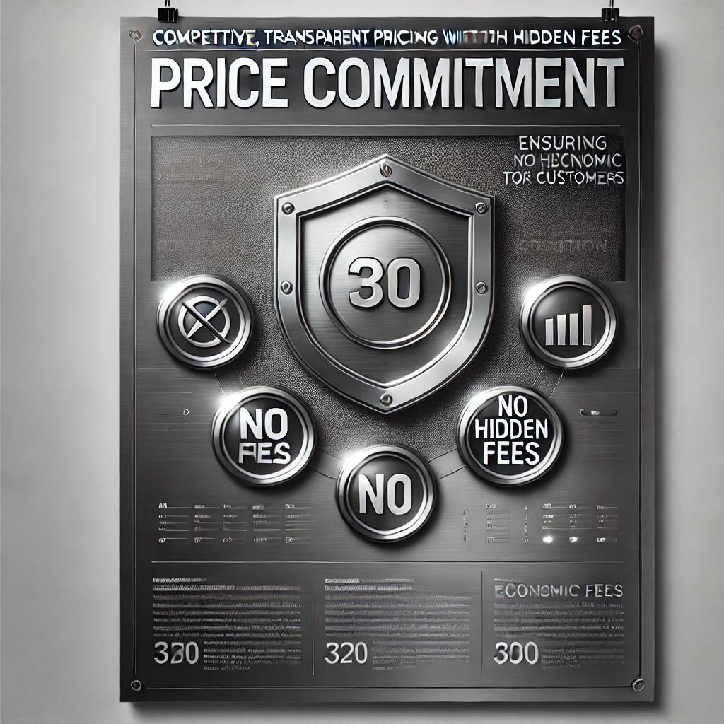 Hình minh họa về: Cam kết giá cả